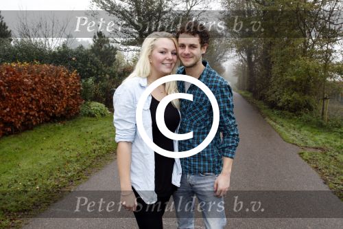 Westerland 20 november 2011
Melissa Oldersma met haar vriendje.
Peter Smulders bv