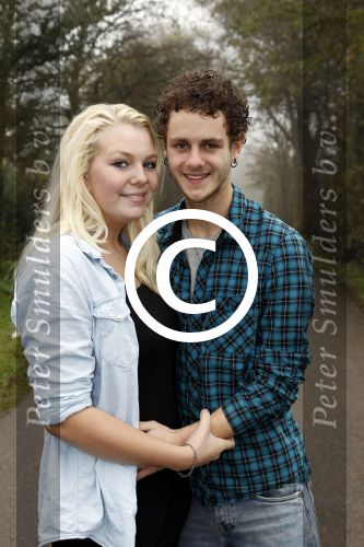 Westerland 20 november 2011
Melissa Oldersma met haar vriendje.
Peter Smulders bv