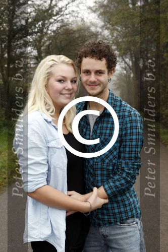 Westerland 20 november 2011
Melissa Oldersma met haar vriendje.
Peter Smulders bv