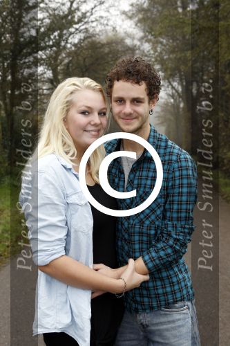 Westerland 20 november 2011
Melissa Oldersma met haar vriendje.
Peter Smulders bv