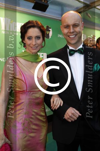 Scheveningen 6 november 2011
Premiere Wicked in het circustheater. Pia Douwes met een kennis
Peter Smulders bv