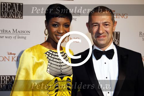 Amsterdam 24 november 2011
Uitreiking Beau monde awards in het Amstel hotel. Ronald Kahn en Sylvana Simons
Peter Smulders bv