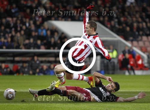 Eindhoven, 15 December 2011
PSV-Rapi Boekarest, eindstand 2-1
6e UEFA EuropaLeague wedstrijd
Tim Matavz
Foto Junior Smulders