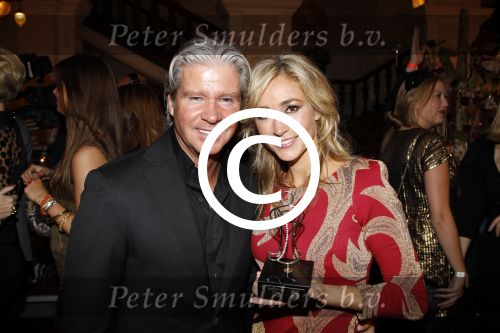 Amsterdam 24 november 2011
Uitreiking Beau monde awards in het Amstel hotel. Wendy v Dijk met Dries Roelvink
Peter Smulders bv