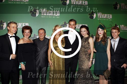 Scheveningen 6 november 2011
Premiere Wicked in het circustheater met in de hoofdrollen Chantal janzen Willemijn Verkaik  Jim Bakkum Bill v Dijk en div andere.
Peter Smulders bv