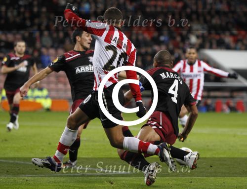 Eindhoven, 15 December 2011
PSV-Rapi Boekarest, eindstand 2-1
6e UEFA EuropaLeague wedstrijd
Zakaria Labyad
Foto Junior Smulders