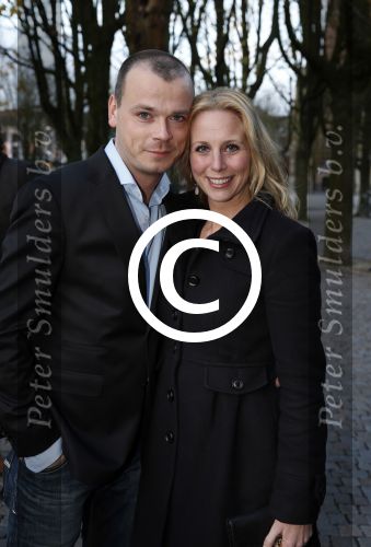 Den Bosch 25 november 2012
Premiere Annie in theater de parade. Alexandra Alphenaar met vriend
Peter Smulders bv