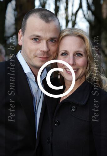 Den Bosch 25 november 2012
Premiere Annie in theater de parade. Alexandra Alphenaar met vriend
Peter Smulders bv