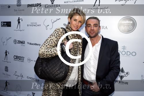 Amsterdam 29 november 2012
Gift suite in het the Grand hotel. Tom Sebastian en Anouk Smulders
Peter Smulders bv