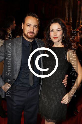 Amsterdam 19 november 2012
Premiere alles is familie in het nieuwe de la mar theater.
Birgit Schuurman met haar partner Arne Toonen
Peter Smulders bv