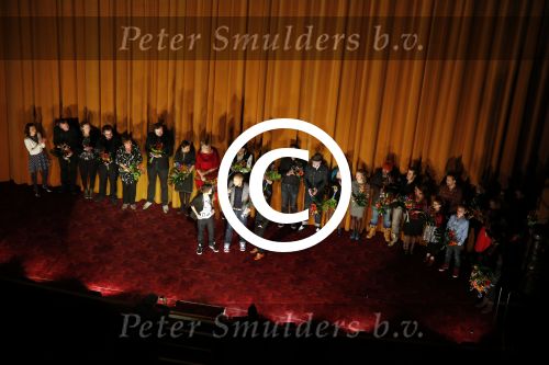 Amsterdam 9 december 2012
Premiere groeten van Mike in Tuschinski. cast  op podium
Peter Smulders bv