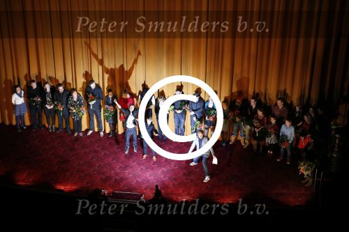 Amsterdam 9 december 2012
Premiere groeten van Mike in Tuschinski. cast  op podium
Peter Smulders bv