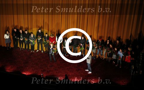 Amsterdam 9 december 2012
Premiere groeten van Mike in Tuschinski. cast  op podium
Peter Smulders bv