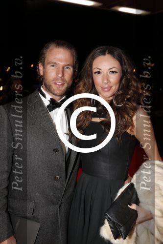 Amsterdam 6 december 2012
Openingsavond Luxery fair in de RAI. Dewi Pechler met vriend
Peter Smulders bv
