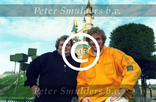 Disneyland Parijs, 9 November 1996
Edwin Smulders samen met Edwin Bredius en Andre Hazes.
Foto Peter Smulders BV
