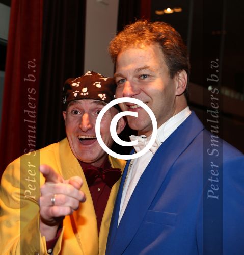 Hilversum, 6 December 2012
De Gouden Pepernoot uitreiking in het Gooiland theater
Ernst Bobbie en de Rest, Erik v Trommel (Ernst) en Gert-Jan v d Ende (Bobbie)
Foto Peter Smulders BV