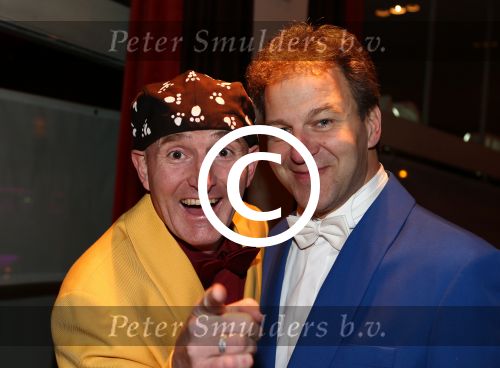 Hilversum, 6 December 2012
De Gouden Pepernoot uitreiking in het Gooiland theater
Ernst Bobbie en de Rest, Erik v Trommel (Ernst) en Gert-Jan v d Ende (Bobbie)
Foto Peter Smulders BV