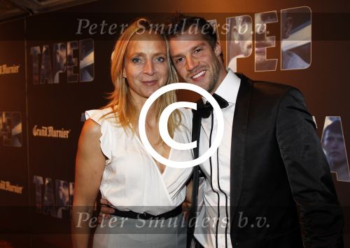 Amsterdam 22 februari 2012
Premiere Taped in Tuschinski Amsterdam. Floortje Dessing met vriend Frank
Peter Smulders bv