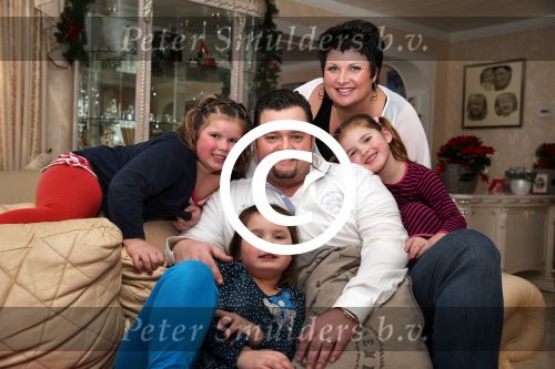 Tiel, 19 December 2012 Frans Duijts met zijn vrouw Marloes Duijts en hun \