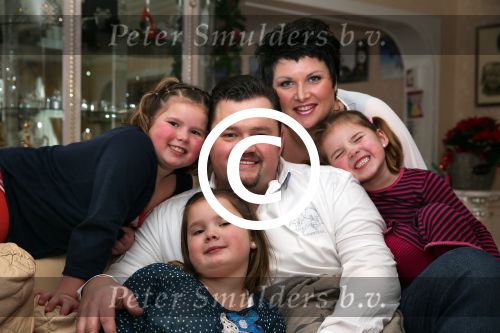 Tiel, 19 December 2012 Frans Duijts met zijn vrouw Marloes Duijts en hun \