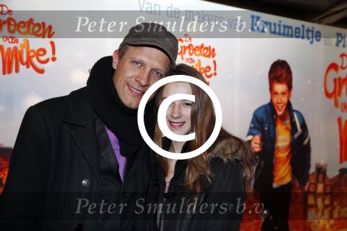 Amsterdam 9 december 2012
Premiere groeten van Mike in Tuschinski. Hugo Metsers met dochter
Peter Smulders bv