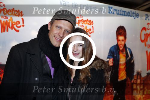 Amsterdam 9 december 2012
Premiere groeten van Mike in Tuschinski. Hugo Metsers met dochter
Peter Smulders bv