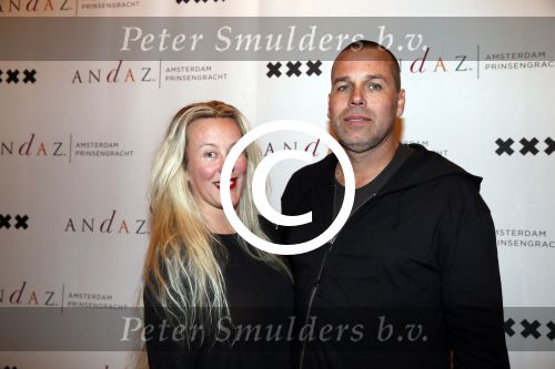 Amsterdam 29 november 2012
Opening Andaz hotel. Ilja Visser met man
Peter Smulders bv