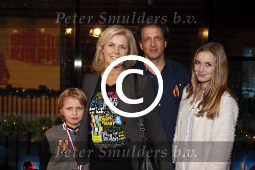 Haarlem 8 december 2012
Premiere Wreck it in Pathe Haarlem. Irene Moors met man Barry en kinderen
Peter Smulders bv