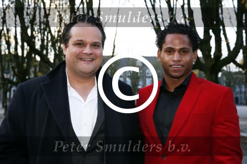 Den Bosch 25 november 2012
Premiere Annie in theater de parade. Jan Kees de Jager met zijn vriend
Peter Smulders bv