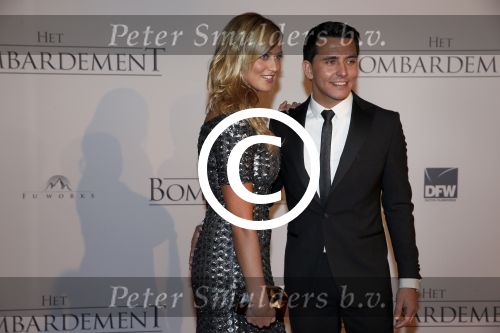 Rotterdam 18 december 2012
Premiere het Bombardement met Jan Smit in de hoofdrol.
Jan kwam met zijn vrouw Liza.
Peter Smulders bv