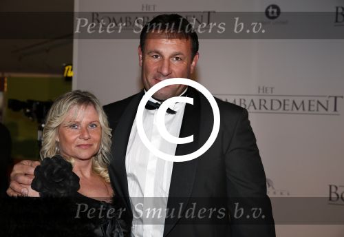 Rotterdam 18 december 2012
Premiere het Bombardement in het nieuwe Luxor. Joop Kasteel met vrouw
Peter Smulders bv