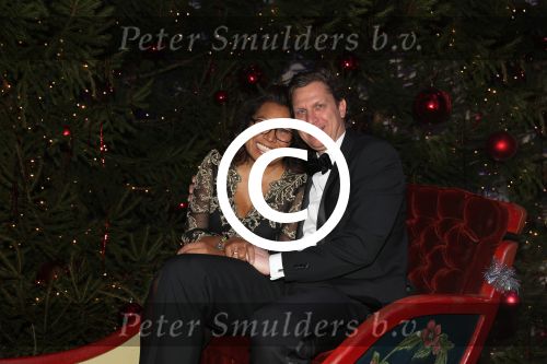 Hilversum, 16 December 2012
Justine Pelmelay met haar vriend Ronald v Driel
Foto Peter Smulders BV