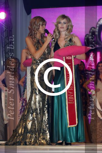 Bunnik 10 december 2012
Miss Nederland verkiezing gepresenteerd door Yolanthe Sneijder Cabau en Kim Kotter.
Peter Smulders bv