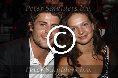 Hilversum 14 december 2006
Opnames Dancing with the stars.  
Koert-Jan de Bruijn met nieuwe vriendin