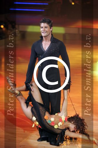 Aalsmeer 15 oktober 2005
Finale dancing with the stars .
Koert-Jan de Bruijn met danspartner 
Peter Smulders bv