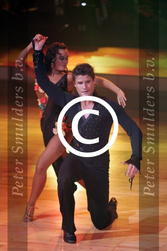 Aalsmeer 15 oktober 2005
Finale dancing with the stars .
Koert-Jan de Bruijn met danspartner 
Peter Smulders bv