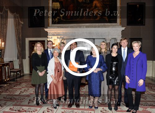 Amsterdam 12 december 2012
Uitreiking prins Claus prijzen in het paleis op de dam.
Koningin Beatrix Prins Willem Alexander prinses Maxima Prinses Mabel Prins Constantijn en Prinses Laurentien zijn aanwezig.
Peter Smulders bv