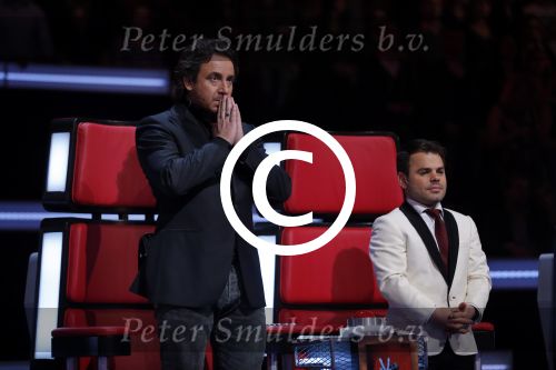 Hilversum 14 december 2012
Finale TVOH in studio 22 gepresenteerd door Martijn Krabbe en Wendy v Dijk.
Johannes Rypma en Leona Philippo zijn de finalisten.Marco Borsato en Roel v Velzen
Peter Smulders bv