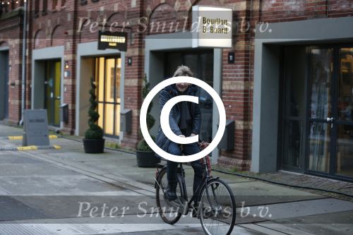 Amsterdam 10 december 2012
Matthijs v Nieuwkerk op de fiets bij DWDD in de westergasfabriek.
Peter Smulders bv
