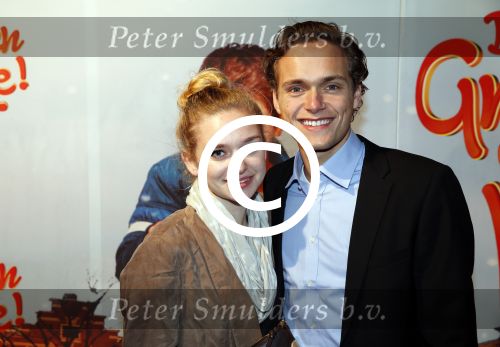 Amsterdam 9 december 2012
Premiere groeten van Mike in Tuschinski. Pip Pellens met vriend
Peter Smulders bv