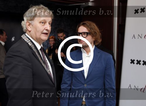 Amsterdam 29 november 2012
Opening Andaz hotel. prins Bernhard jr met burgemeester 
Peter Smulders bv
