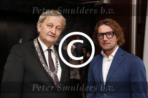 Amsterdam 29 november 2012
Opening Andaz hotel. prins Bernhard jr met burgemeester 
Peter Smulders bv