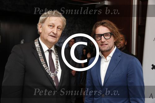 Amsterdam 29 november 2012
Opening Andaz hotel. prins Bernhard jr met burgemeester 
Peter Smulders bv