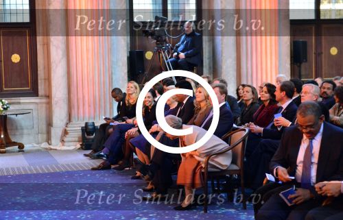 Amsterdam 12 december 2012
Uitreiking prins Claus prijzen in het paleis op de dam.
Koningin Beatrix Prins Willem Alexander prinses Maxima Prinses Mabel Prins Constantijn en Prinses Laurentien zijn aanwezig.
Peter Smulders bv