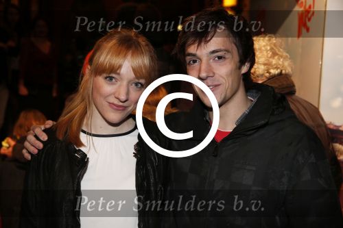 Amsterdam 9 december 2012
Premiere groeten van Mike in Tuschinski. Quinten Schram met zus
Peter Smulders bv