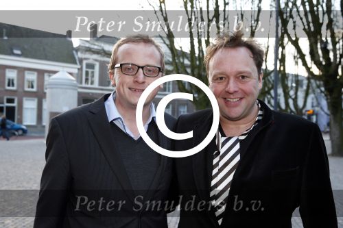 Den Bosch 25 november 2012
Premiere Annie in theater de parade. Richard Groenendijk met vriend
Peter Smulders bv