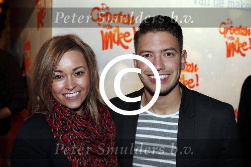 Amsterdam 9 december 2012
Premiere groeten van Mike in Tuschinski. Rolf Sanchez met vriendin Ingrid Janssen
Peter Smulders bv