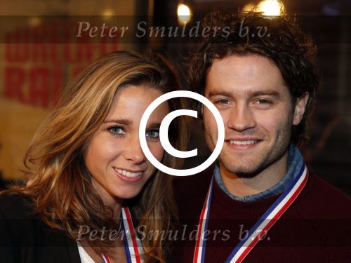 Haarlem 8 december 2012
Premiere Wreck it in Pathe Haarlem. Sacha Visser met vriendin Ellen Hoog
Peter Smulders bv
