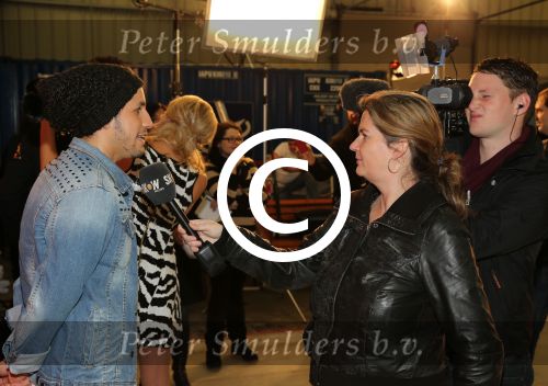 Utrecht, 18 December 2012
Perspresentatie SBS Sterren dansen op het ijs
Sandra Ewalds intervieuwt Jody Bernal
Foto Peter Smulders BV
