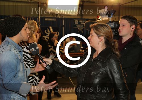 Utrecht, 18 December 2012
Perspresentatie SBS Sterren dansen op het ijs
Sandra Ewalds intervieuwt Jody Bernal
Foto Peter Smulders BV